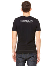 Load image into Gallery viewer, Lennon Face Men&#39;s Tee (Black)
