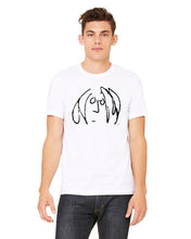 Load image into Gallery viewer, Lennon Face Men&#39;s Tee (White)
